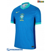 Fotballdrakt Dame Brasil Bortedrakt Copa America 2024 Kortermet